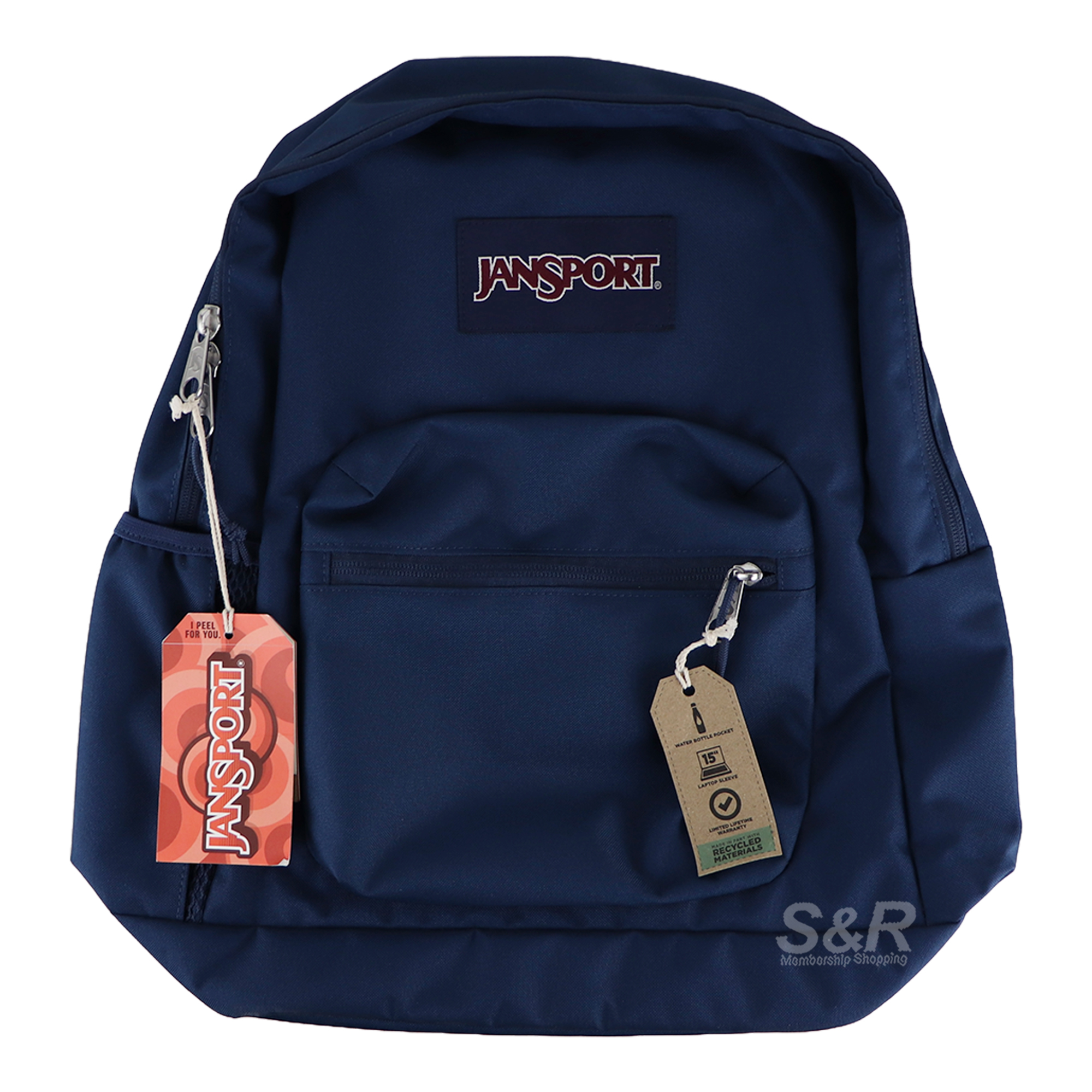 Jansport Cross Town Plus Navy Backpack 6L